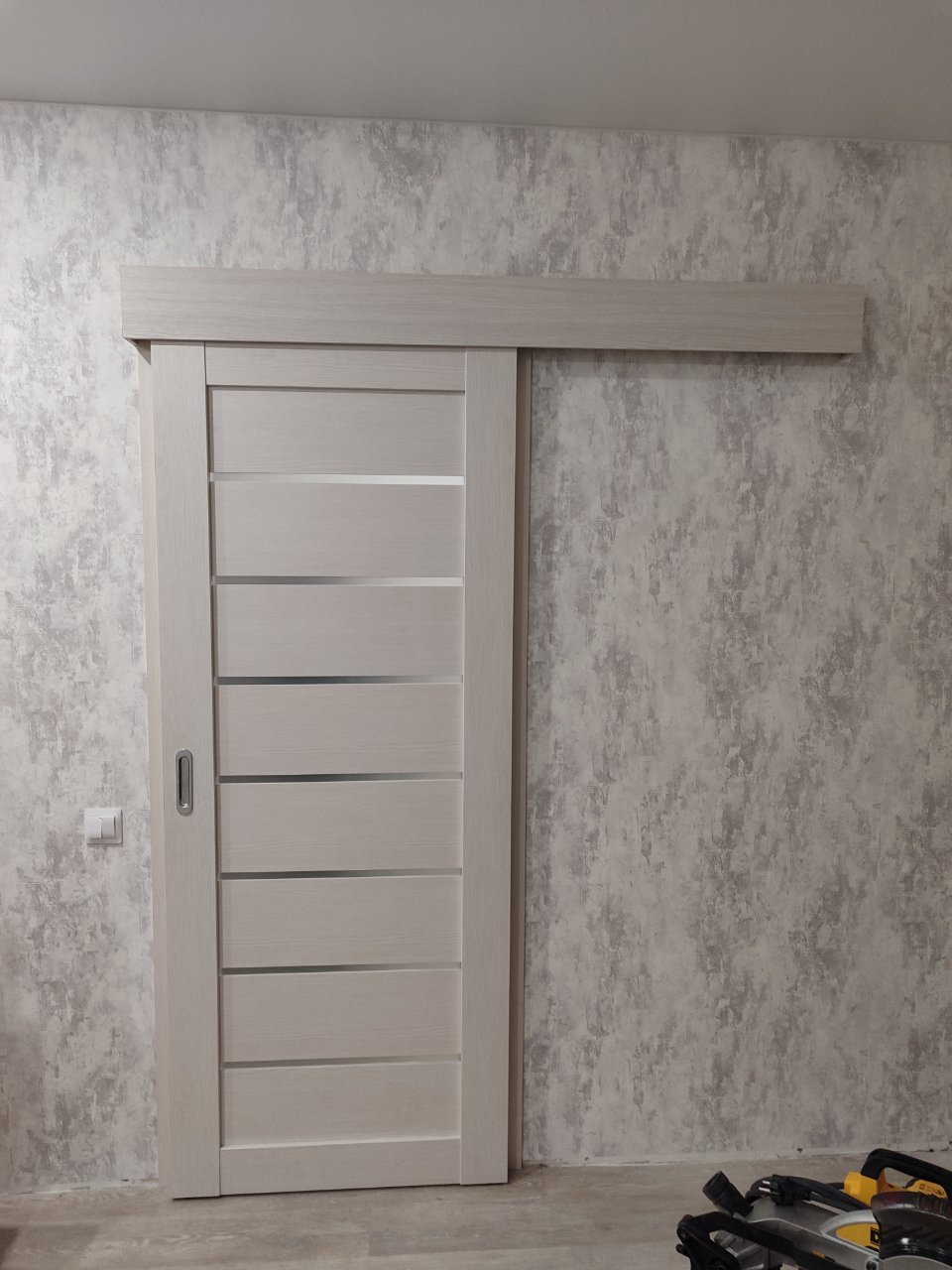 Дверь межкомнатная белая